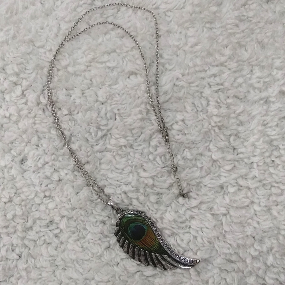 Wing Peacock Necklace